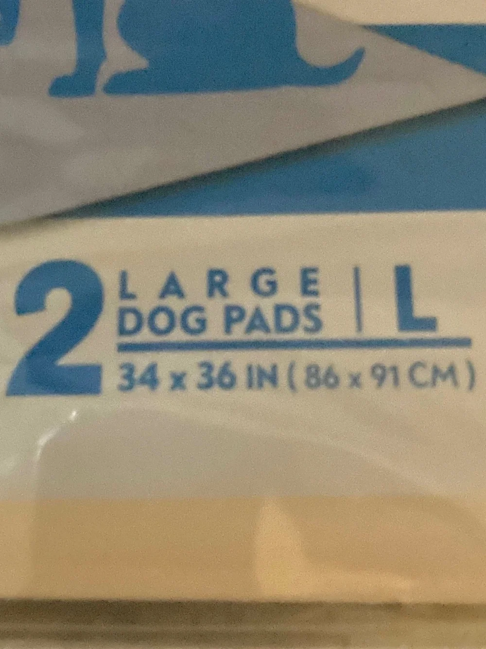 NEW Paw Inspired Set of Two Large Washable Dog Pads